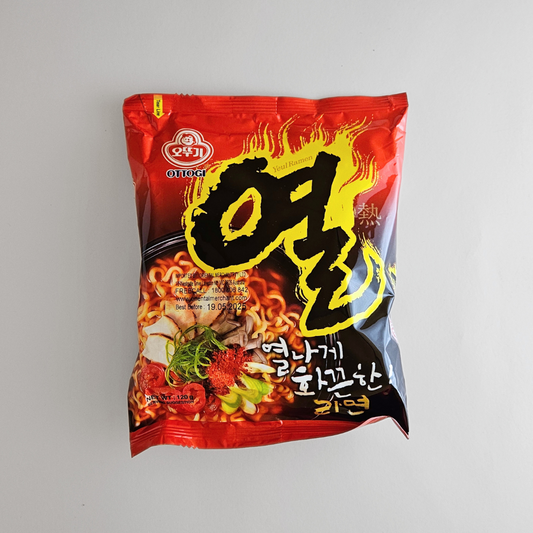 오뚜기 열라면 120g(OTG Yeol  Ramen(Spicy) 120g)[SINGLE]