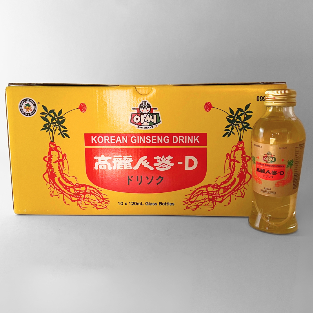 아씨 인삼뿌리드링크 120ml*10-1(阿西人参根饮120ml*10-1)[多]