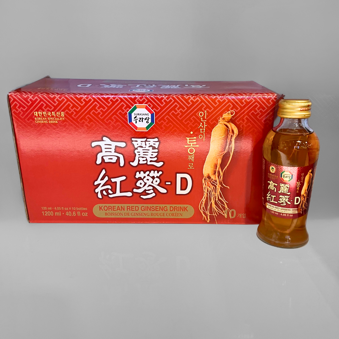 수라 홍삼 뿌리 드링크 120ml*10(SURA Red Ginseng Drink 120ml*10)[MULTI]