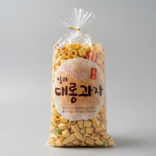 근영제과 칼라대롱과자 130G(GY Baked Rice Snack 130G)