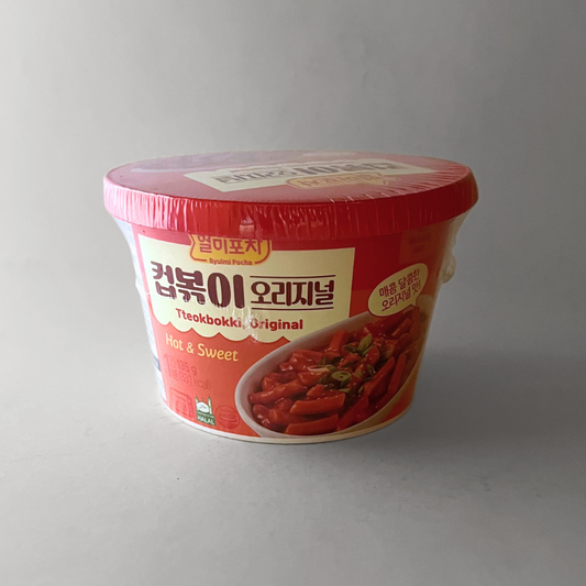 몽고 별미포차 컵볶이 오리지널 135g(MG Tteokbokki Cup Original 135g)