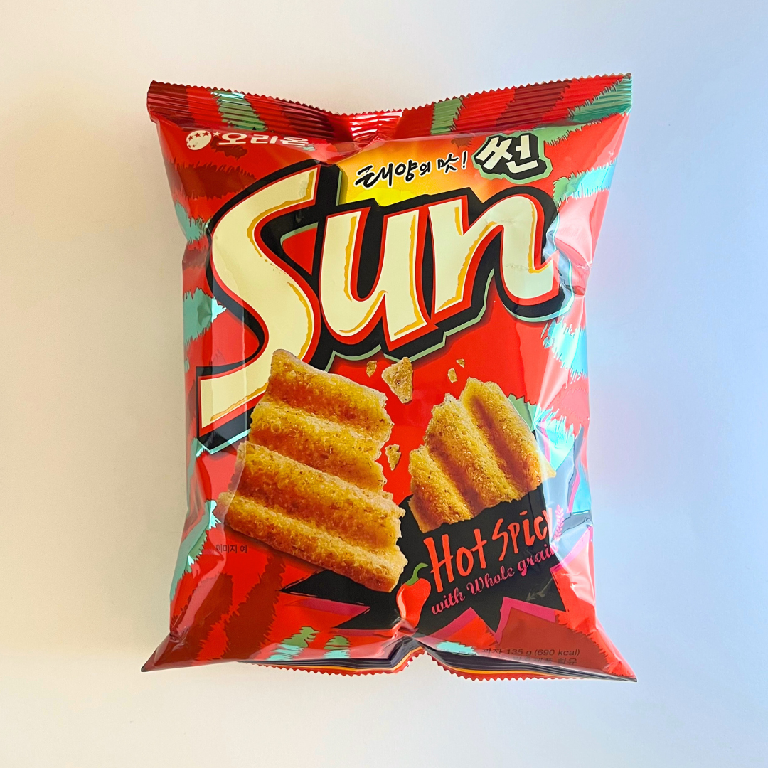 오리온 썬칩 핫스파이시 135g(Orion Sun Chip Hot Spicy 135g)