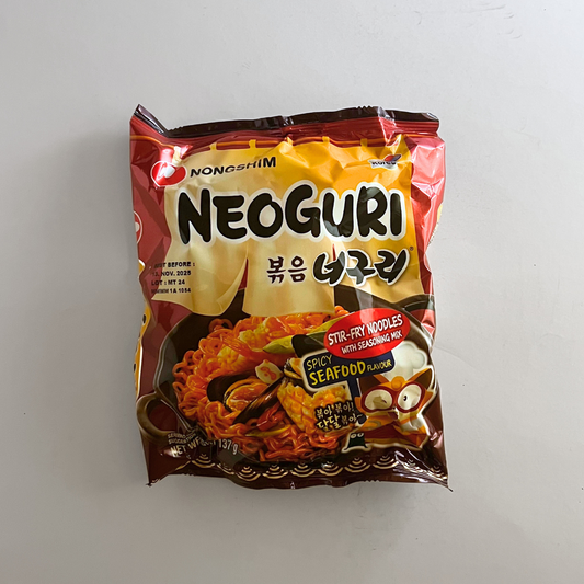 농심 볶음너구리 137g(NS Stir fried Noodles(spicy seafood) 137g)[SINGLE]