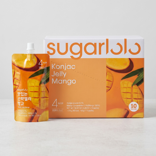 슈가로로 곤약젤리 망고 150G*10(SUGARLOLO KONJAC MANGO BOX)