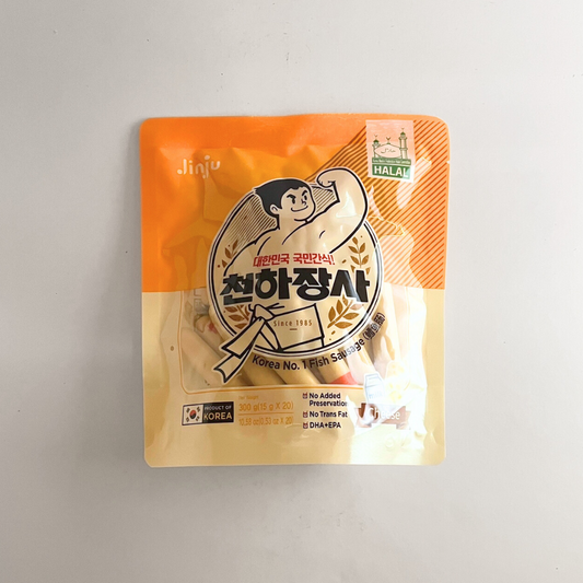 진주햄 천하장사 치즈 프리미엄 15G*20(JJH Sausage Premium Cheese 15G*20)