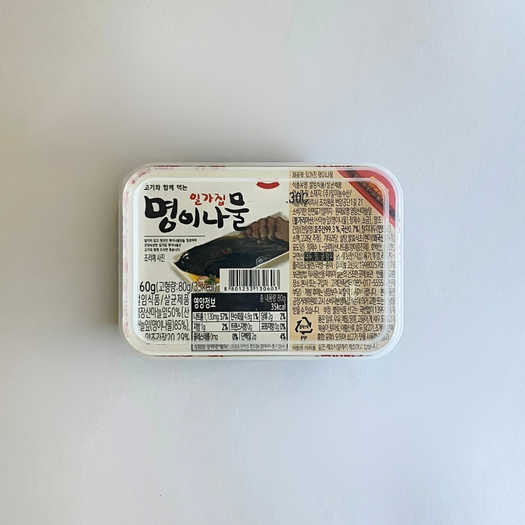 일가집 명이나물 160g(IGJ Seasoned Korean Wild Garlic 160g)