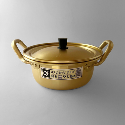 황냄비 16cm(Yellow Cooking Pot 16cm)