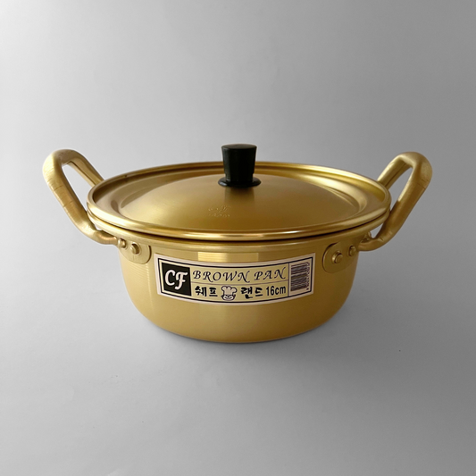 황냄비 16cm(Yellow Cooking Pot 16cm)