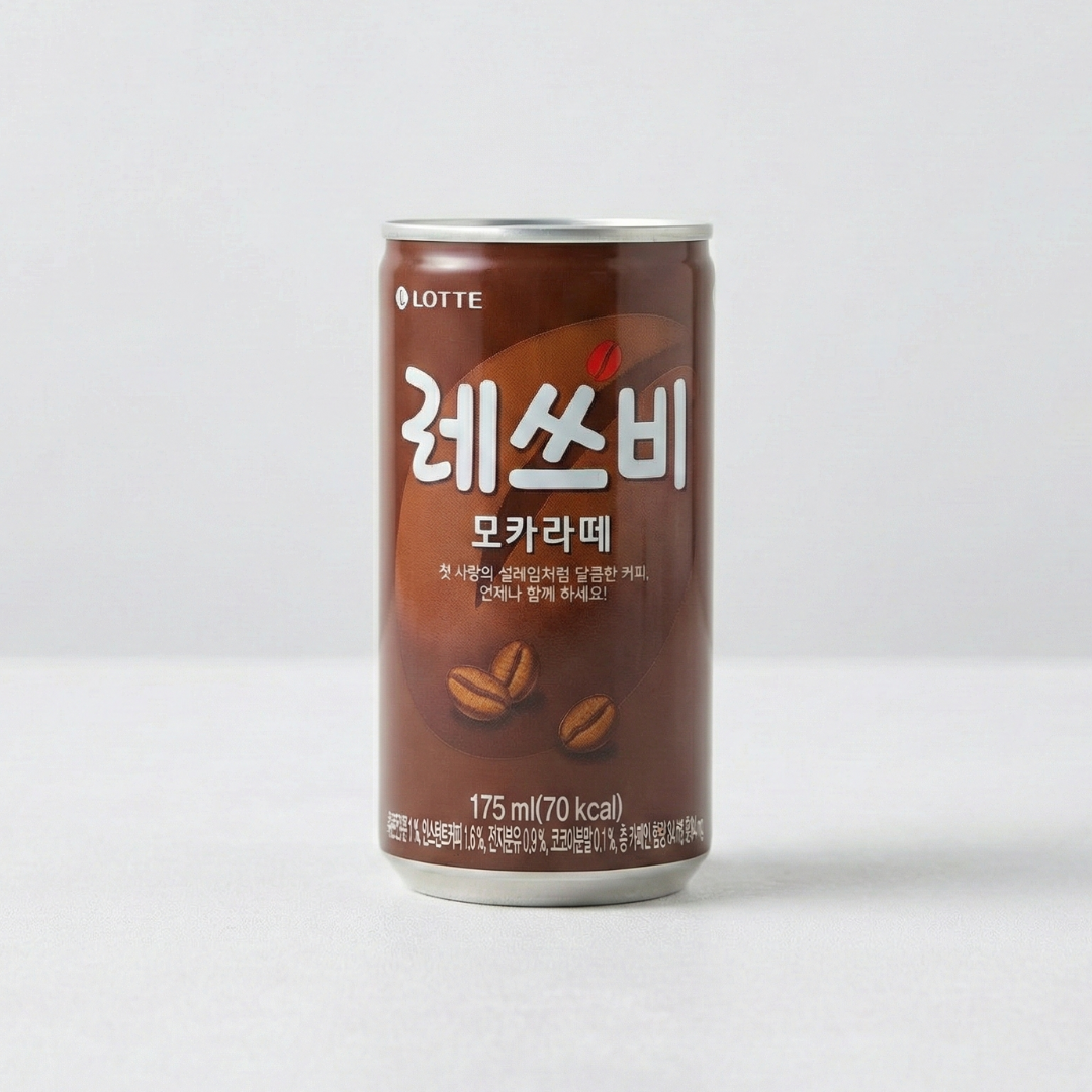 롯데 레쓰비 모카라떼 175ml(LT Letsbe 摩卡拿铁 175ml)