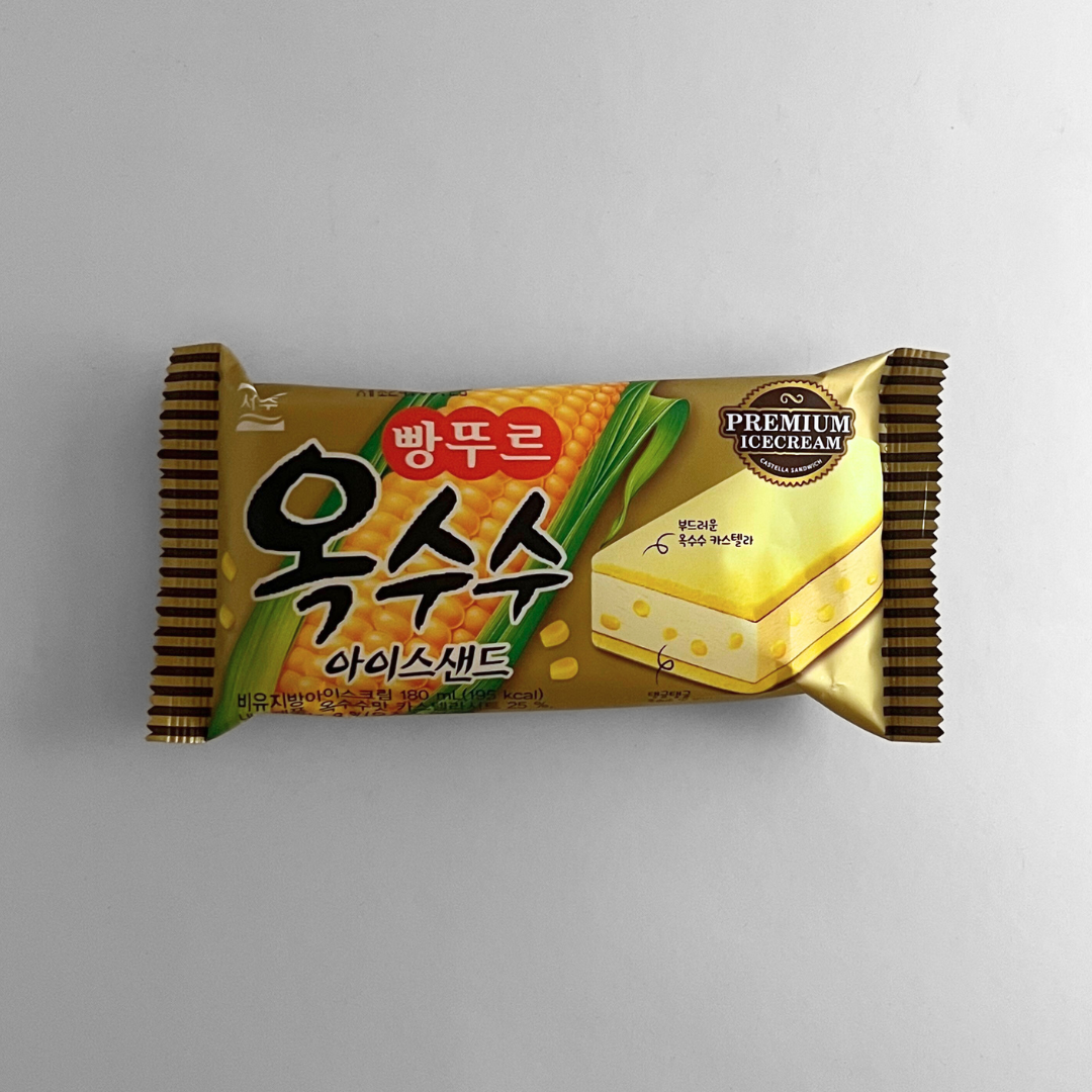 서주 빵뚜르 옥수수샌드 180ML(SJ Castella Corn Sand 180ML) – HanGaWee