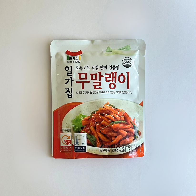 일가집 양념 무말랭이 180g(IGJ Seasoned Dried Radish 180g) – HanGaWee