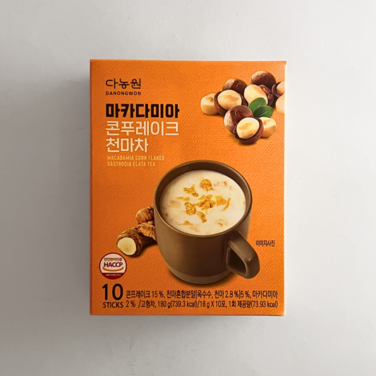 다농원 마카다미아 콘프레이크 천마차 18G(10T)(DNW MACADAMIA CORN FLAKE TEA 18G(10T))