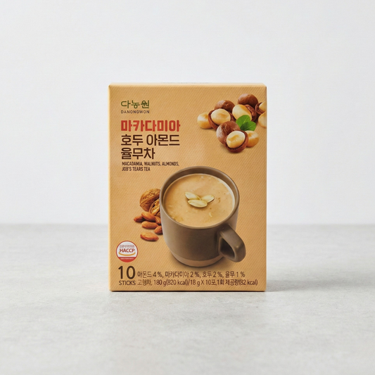 다농원 마카다미아 호두 아몬드 율무차 18g(10T)(DNW MACADAMIA WALNUT ALMOND JOB'S TEARS TEA 18g(10)