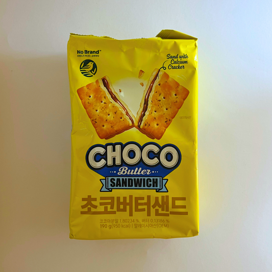노브랜드 초코버터샌드 190G(NB CHOCO BUTTER SANDWICH 190G)