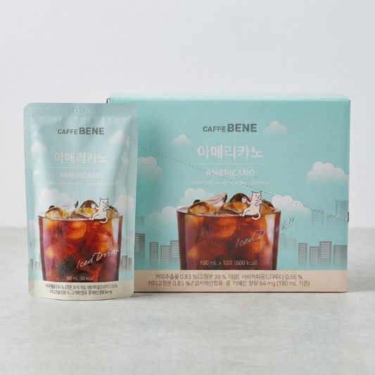 카페베네 아메리카노 190ML*10(CB Americano BOX)