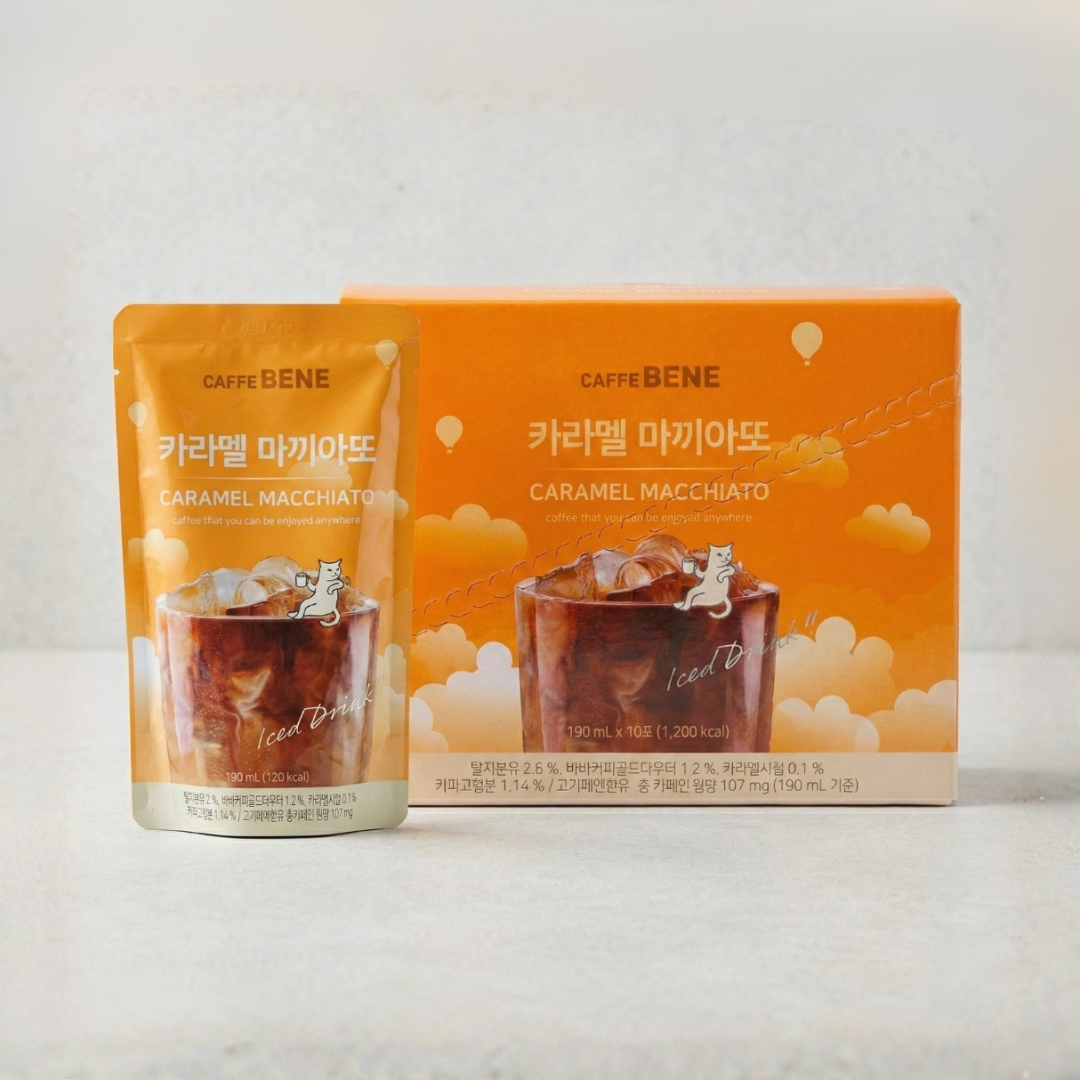 카페베네 카라멜 마끼아또 190ML*10(CB Caramel Macchiato BOX)[MULTI]