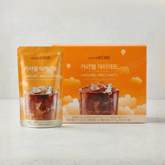 카페베네 카라멜 마끼아또 190ML*10(CB Caramel Macchiato BOX)