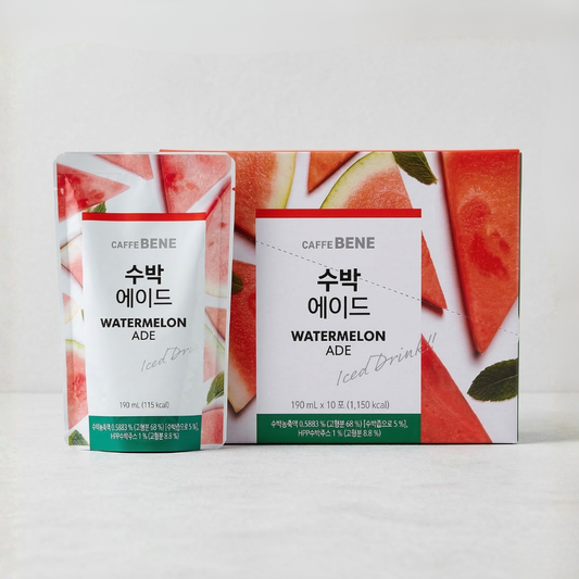 카페베네 수박 에이드 190ML*10(CB Watermelon Ade BOX)