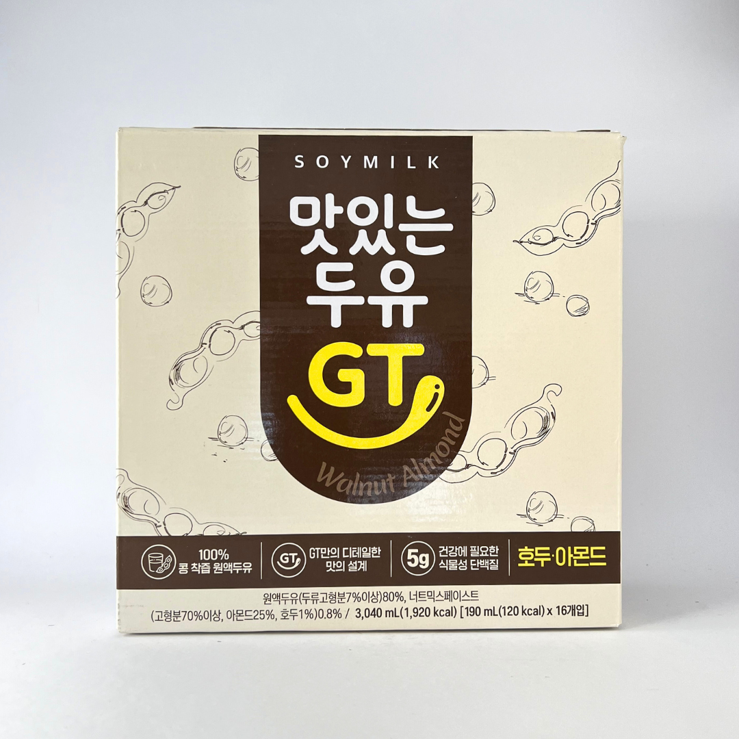 남양 맛있는두유(검은콩호두아몬드) 190ML*16(纽约豆奶(黑豆核桃杏仁) 190ML*16)[多]