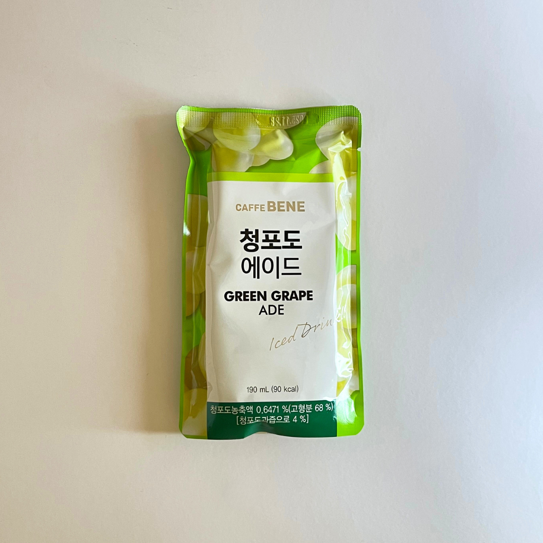 카페베네 청포도 에이드 190ML(CB Grape Ade 190ML)