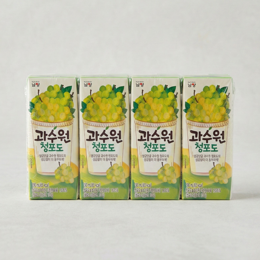 남양 과수원 청포도 190ml*4(NY Gwasoowon GreenGrape juice 190ml*4)[MULTI]