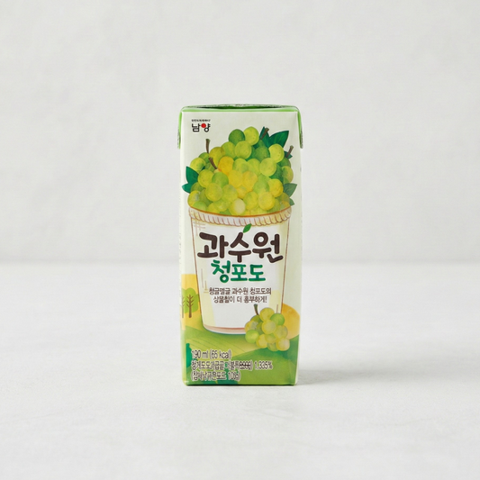 남양 과수원 청포도 190ml(NY Gwasoowon GreenGrape juice 190ml)[SINGLE]