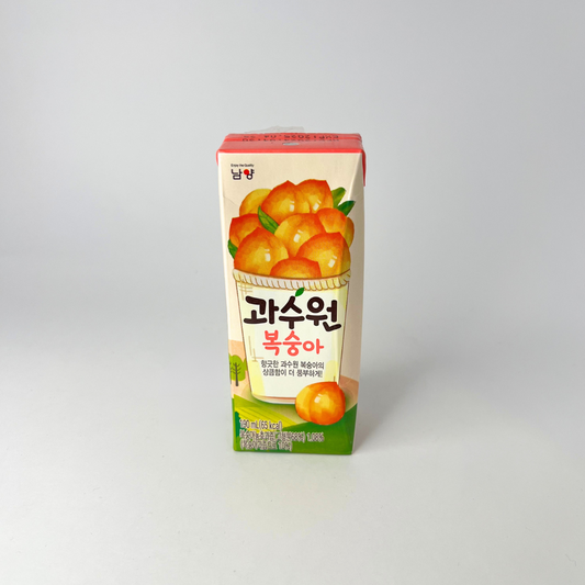 남양 과수원 복숭아 190ml(NY Gwasoowon Peach juice 190ml)[SINGLE]