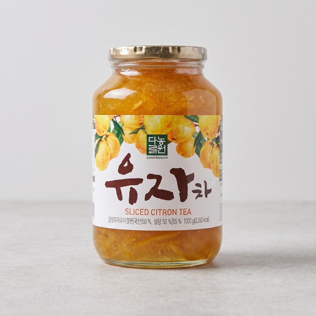 다농원 유자차 1KG(DNW SLICED CITRON TEA 1KG)