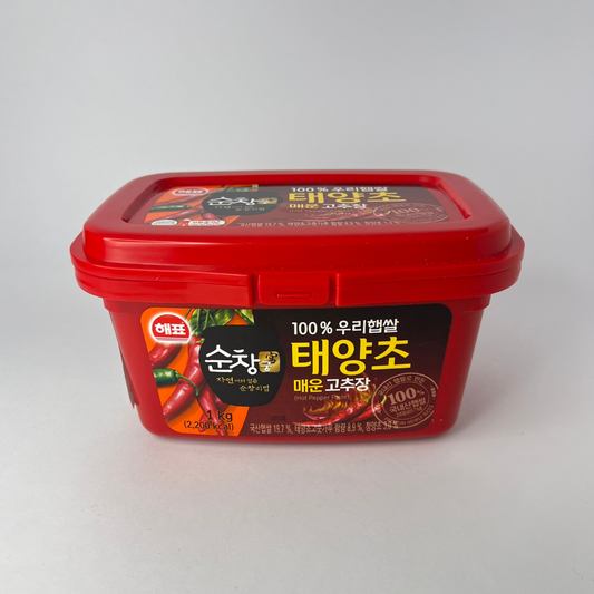 해표 순창궁 매운햅쌀 고추장 1KG(HP 鲜米辣椒酱 (特辣) 1KG)