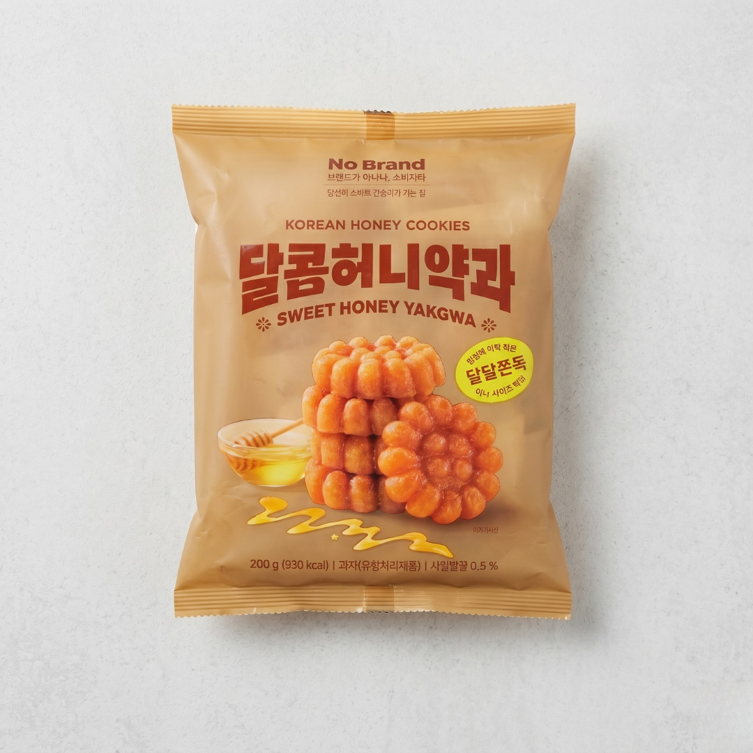 노브랜드 달콤허니약과 200G(NB KOREN HONEY COOKIES YAKGWA)
