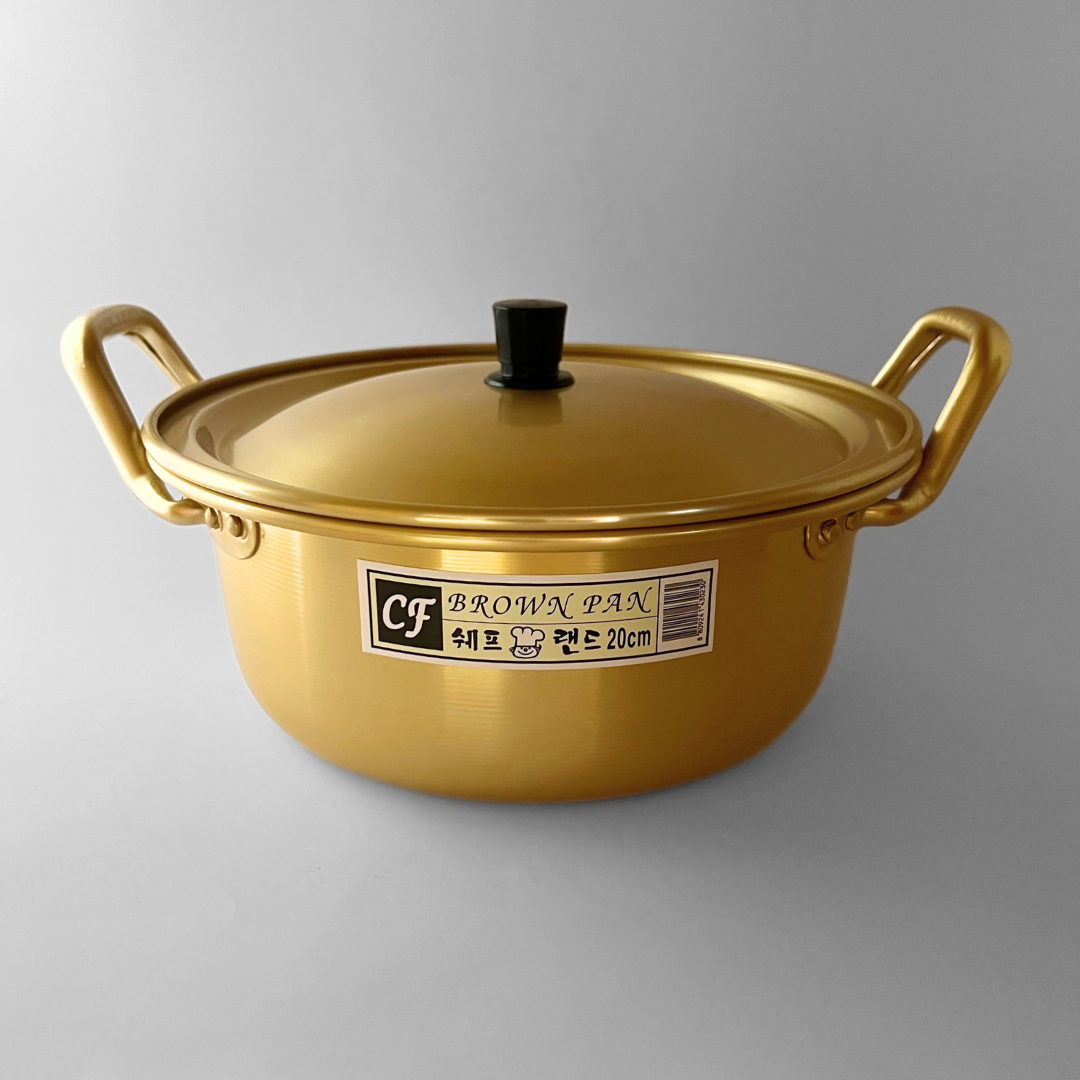 황냄비 20cm(Yellow Cooking Pot 20cm)