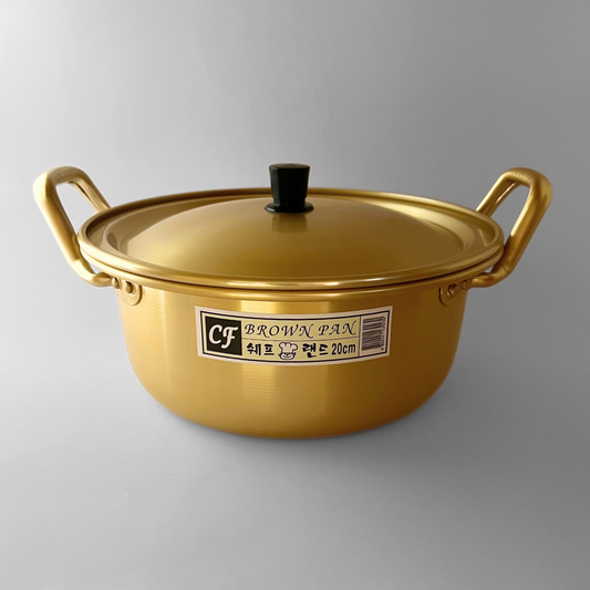 황냄비 20cm(Yellow Cooking Pot 20cm)