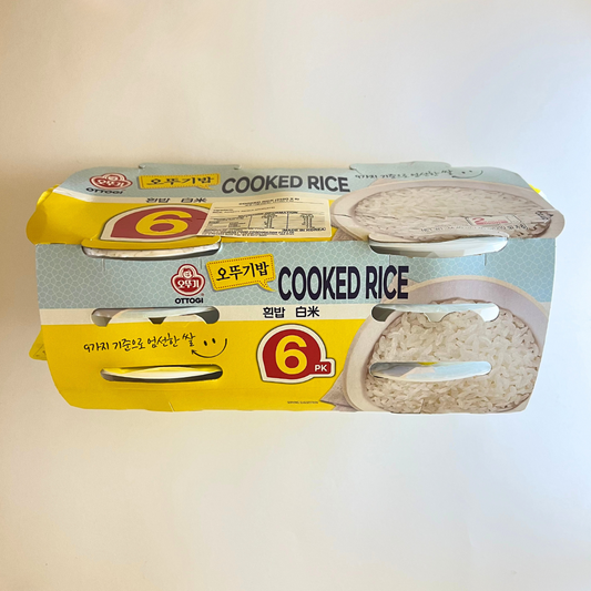 오뚜기 오뚜기밥 실속 미주용 210G*6(OTG Steamed Rice (EX) 210G*6)[MULTI]