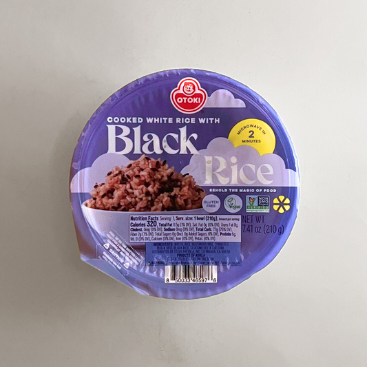 오뚜기 오뚜기밥 발아흑미밥 수출 210G(OTG STEAMED BLACK RICE EX)[SINGLE]