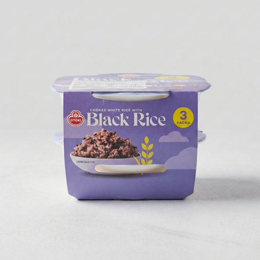 오뚜기 오뚜기밥 발아흑미밥 수출 210g*3(OTG Steamed Black Rice EX 210G*3)[MULTI]