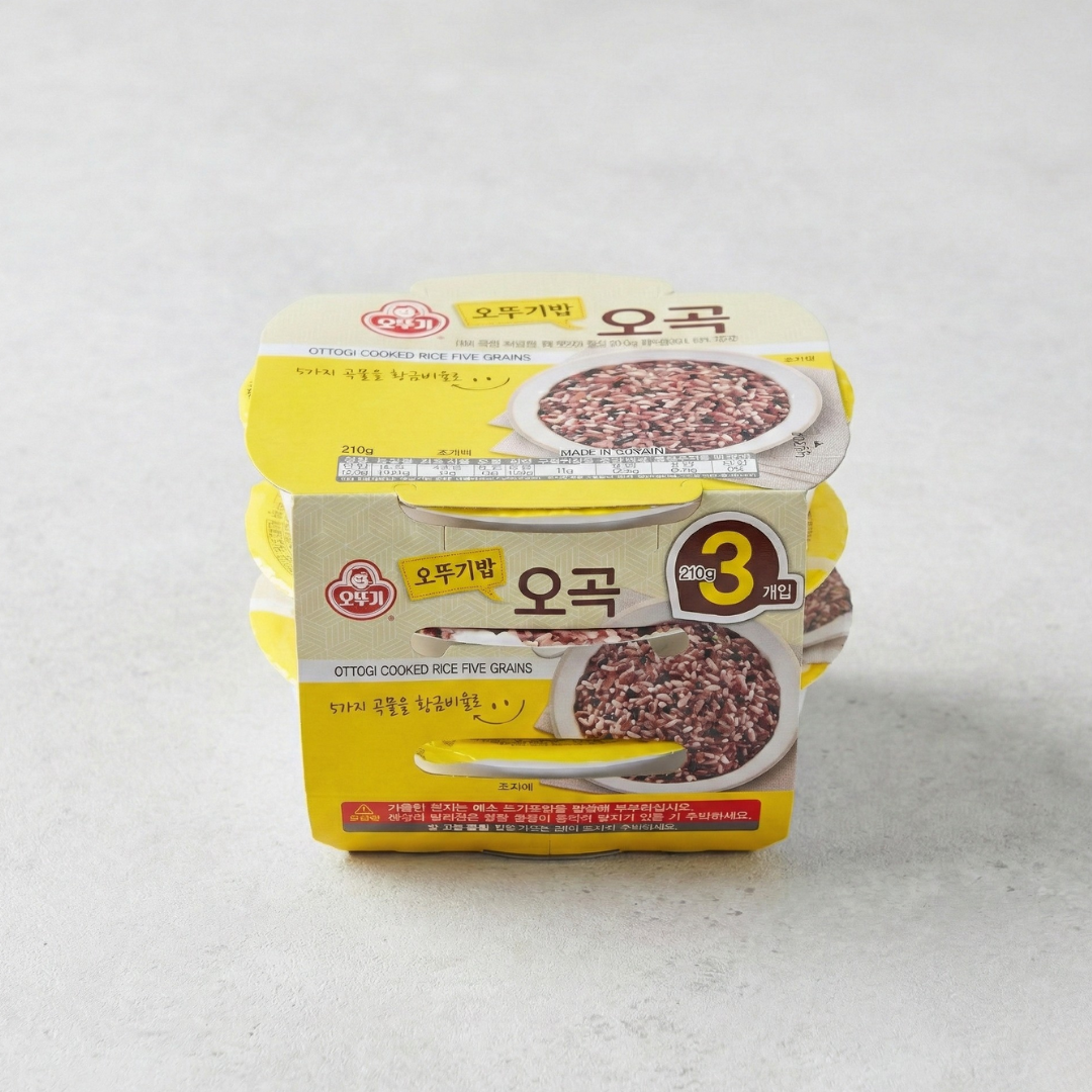 오뚜기 오뚜기밥 오곡밥 210g*3(OTG蒸五谷米210g*3)[多]