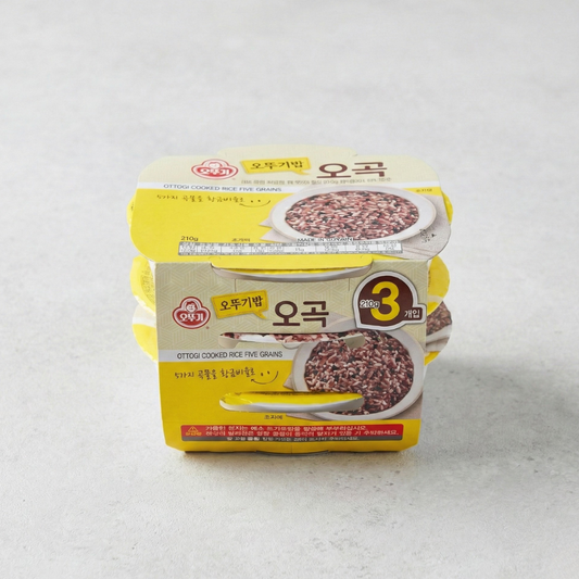 오뚜기 오뚜기밥 오곡밥 210g*3(OTG Steamed Five Grain Rice 210g*3)[MULTI]