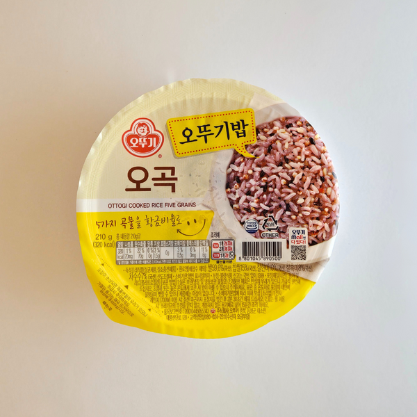 오뚜기 오뚜기밥 오곡밥 210g(OTG Steamed Five Grain Rice 210g)[SINGLE] – HanGaWee