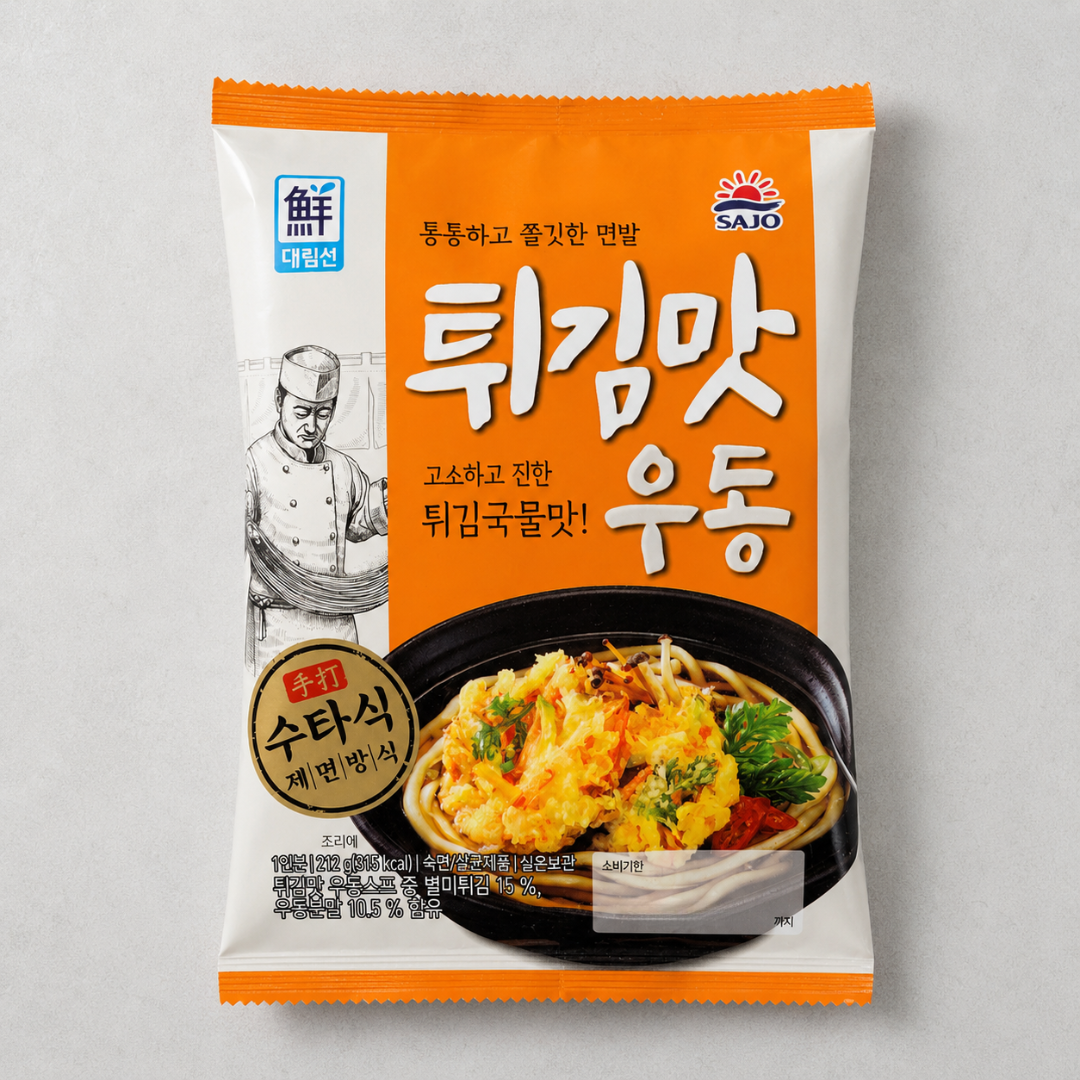 대림 튀김맛 우동 212G(DL FRIED DISH UDON 212G)