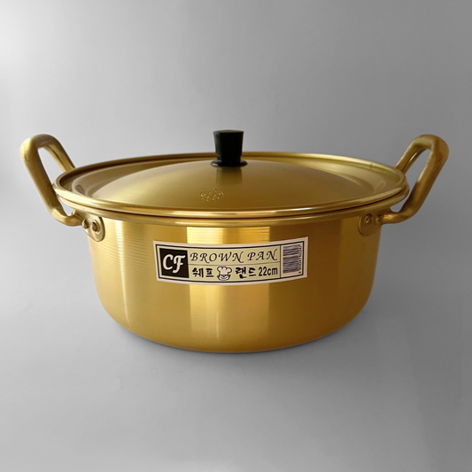 황냄비 22cm(Yellow Cooking Pot 22cm)