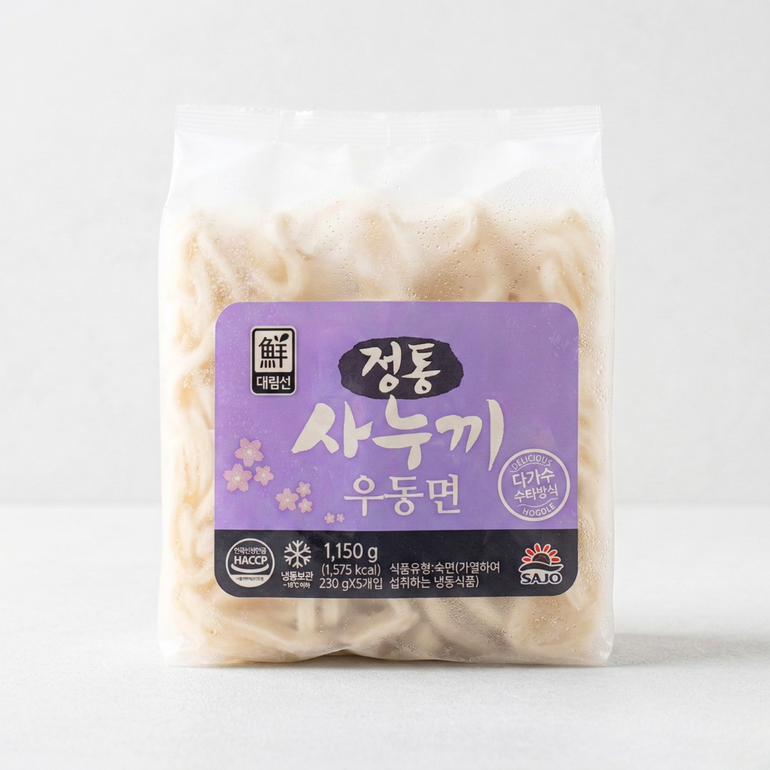 대림 사누끼 우동면 230G*5(DL赞岐乌冬面230G*5)