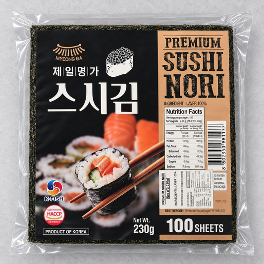 대창 제일명가 스시김 230G (100 SHEETS)(PREMIUM SUSHI NORI 230G (100 SHEETS))