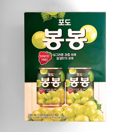 해태 포도 봉봉 238ml*12(HT Bong Bong Grape 238ml*12)[MULTI]