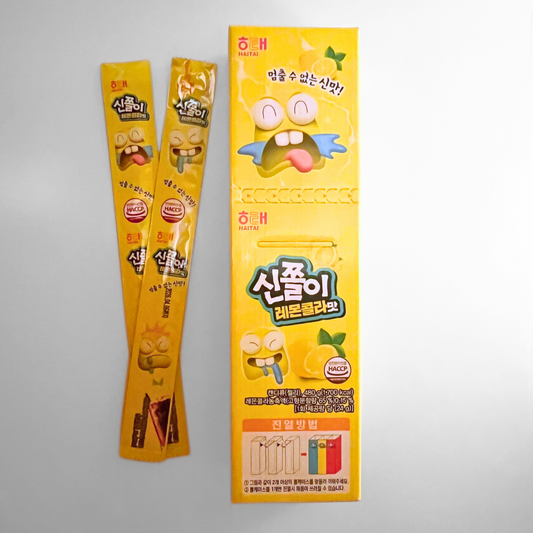 해태 신쫄레몬 콜라맛 24G*20(HT软果冻柠檬可乐盒)[MULTI]