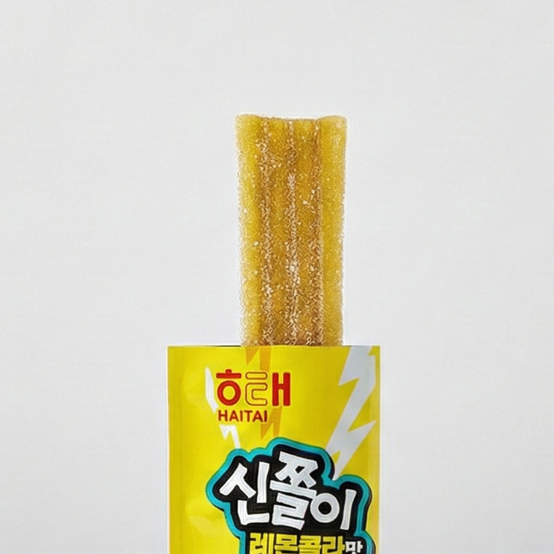 해태 신쫄레몬 콜라맛 24G(HT软果冻柠檬可乐24G)[SINGLE]