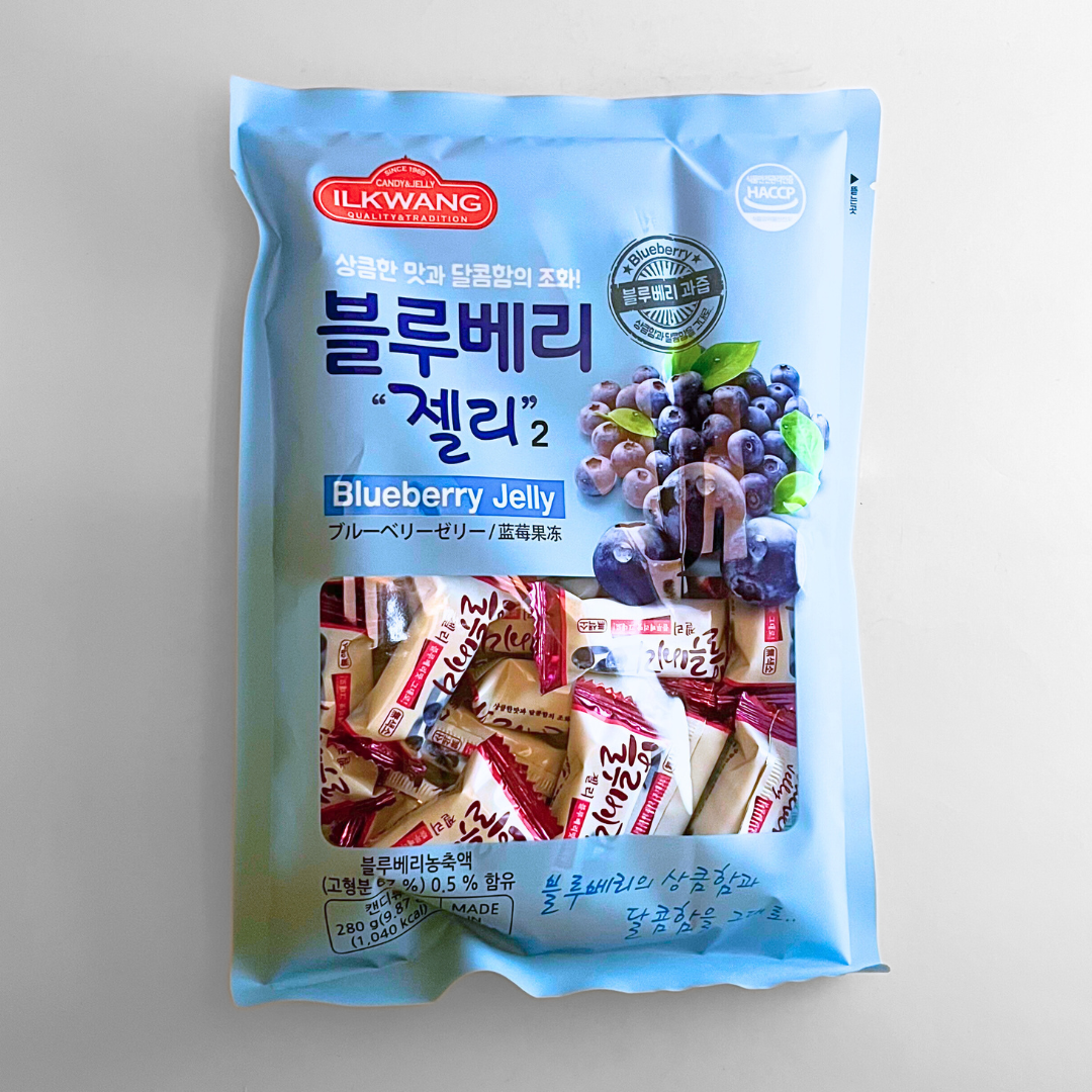 일광 블루베리 젤리 280G(ILKWANG BLUEBERRY JELLY 280G)