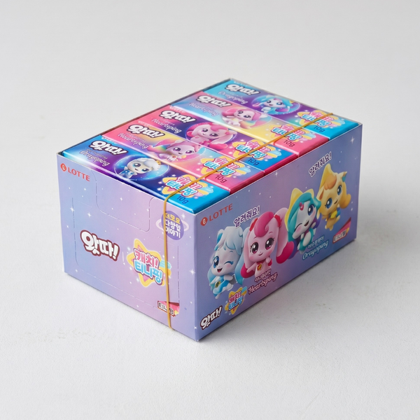 롯데 왓따껌 판박이 티니핑 3.7G*25(LT BUBBLE GUM STICKER SANRIO PACK)[MULTI] – HanGaWee