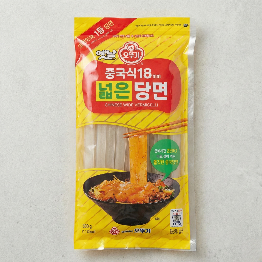 오뚜기 중국식 넓은당면 300G(OTG Chinese Style 18MM Wide Vermicelli 300G)