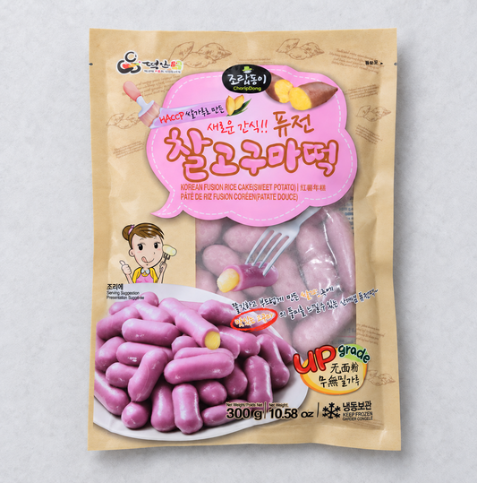 초립동 떡안애 찰고구마떡 300g(CD Sweet Potato Rice Cake 300g)