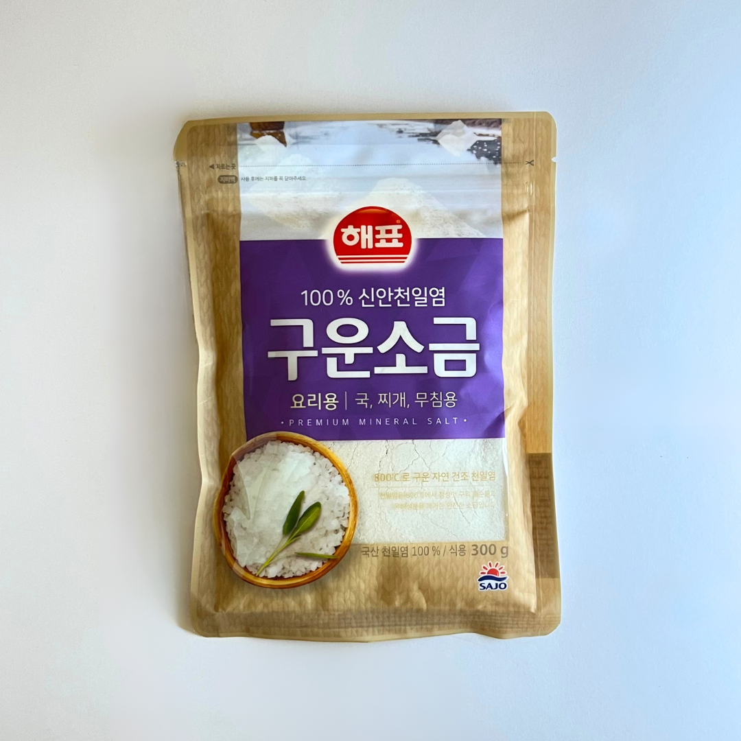 해표 구운 소금 300g(HP Roasted Salt 300g) – HanGaWee